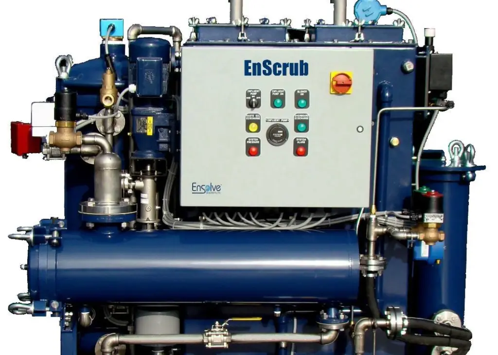 EnSolve Biosystems has developed the EnScrub Biofilter to address hydrocarbon contaminants as an add-on device for SOx scrubbers