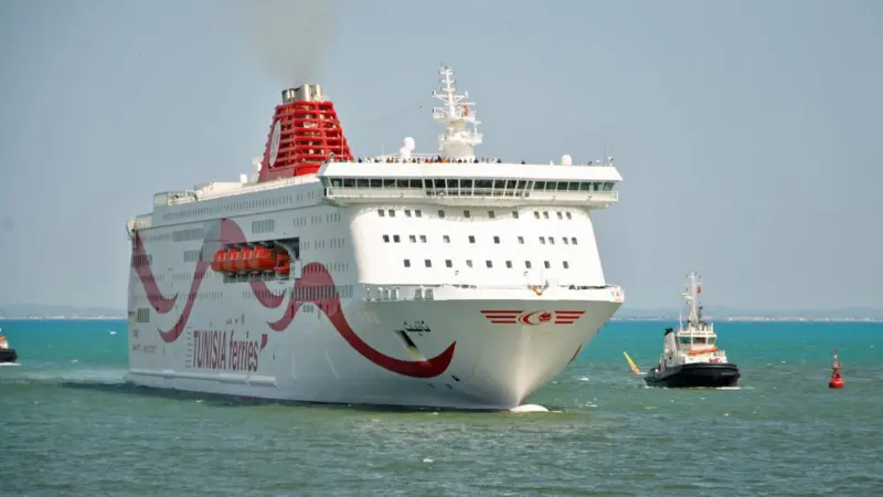 Cotunav's 52,645gt ‘Tanit’, built by Daewoo, has boosted capacity and service quality on Tunisian links with southern Europe