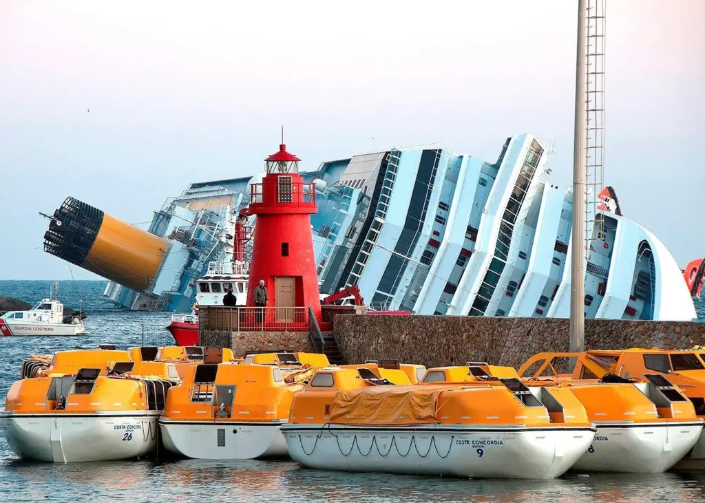 The ‘Costa Concordia’ sinking will be painful for underwriters (Rvongher, Wikimedia)