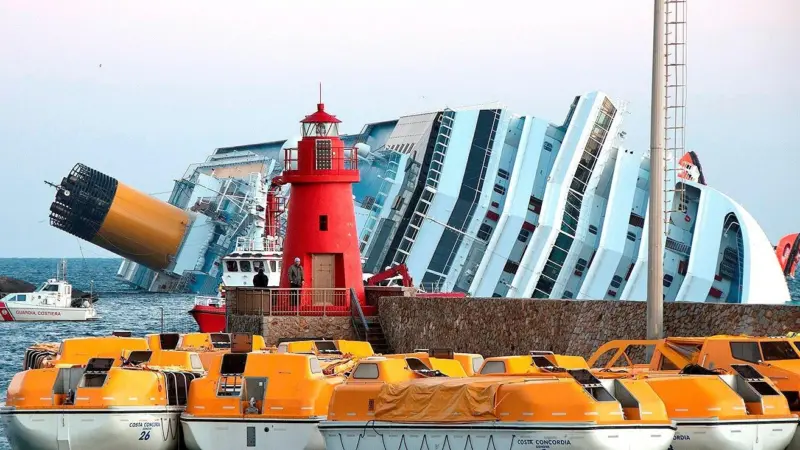 The ‘Costa Concordia’ sinking will be painful for underwriters (Rvongher, Wikimedia)