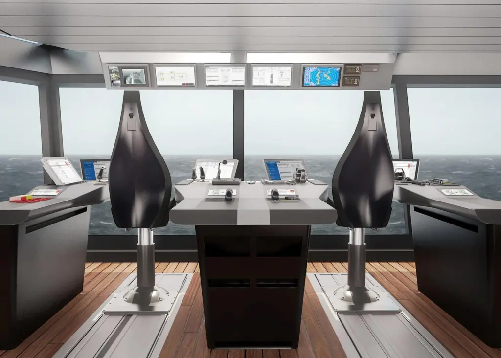 Rendering of the new bridge design from Rolls-Royce