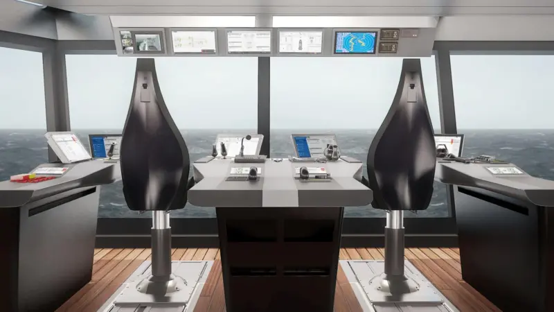 Rendering of the new bridge design from Rolls-Royce