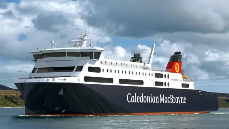 Wärtsilä is supplying a propulsion package for a new Calmac ferry being built at FSG