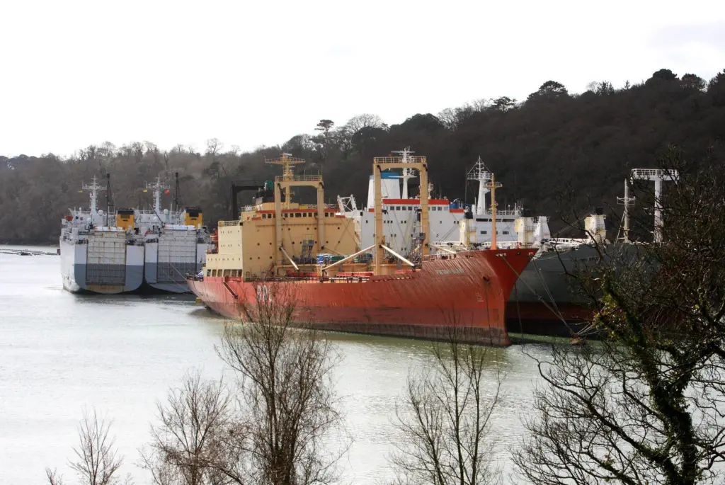 Laid-up ships: a sign of over-supply of tonnage