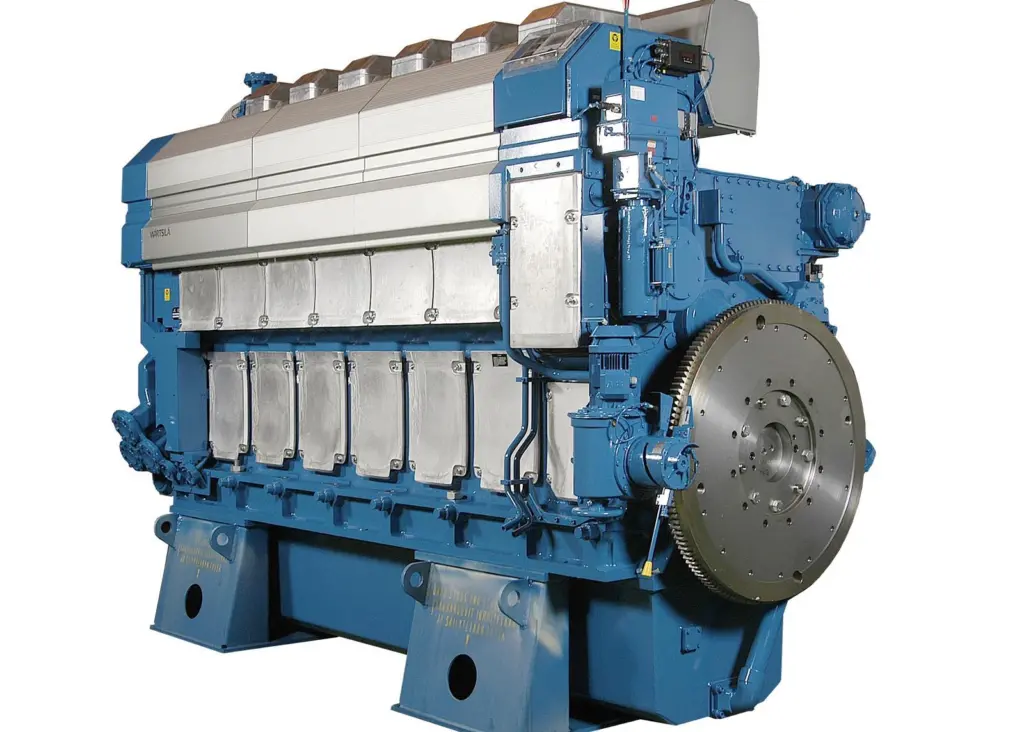 The upgraded Wärtsilä 32 engine