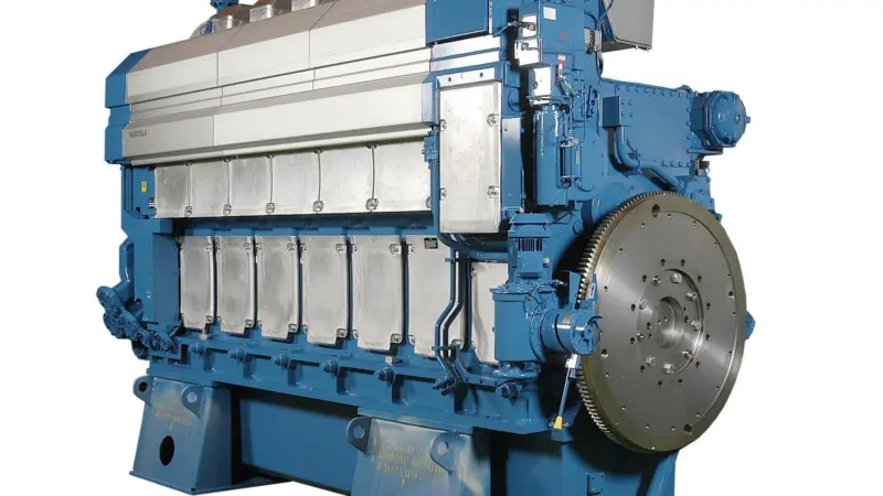 The upgraded Wärtsilä 32 engine
