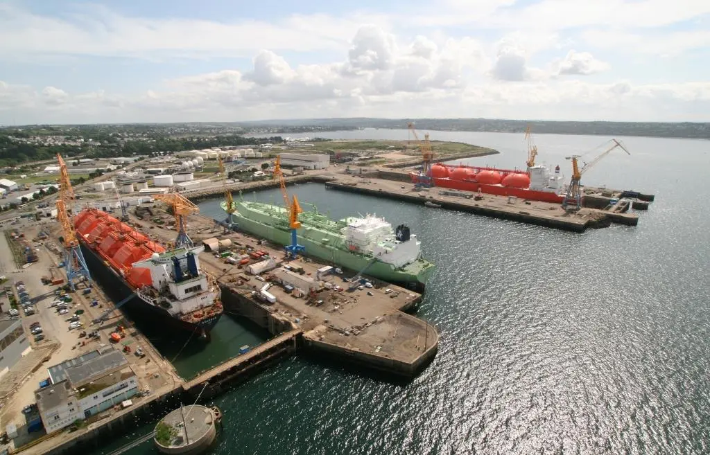 Damen Shiprepair Brest, which has recently docked three tankers
