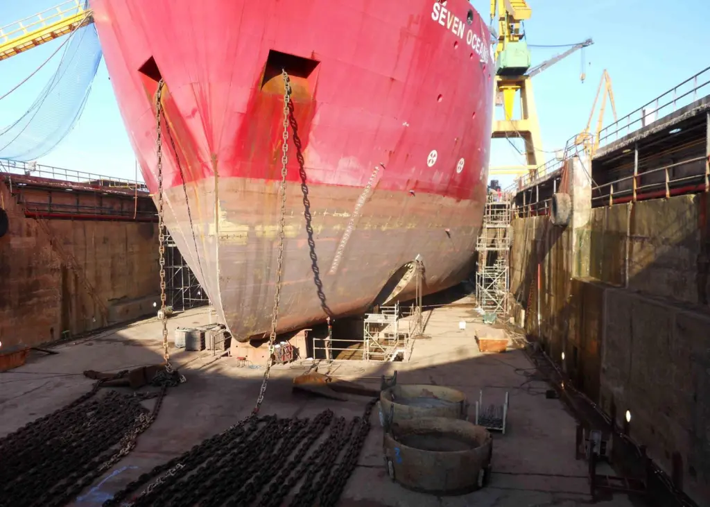 ‘Seven Oceans’ making use of the new facility at Astander