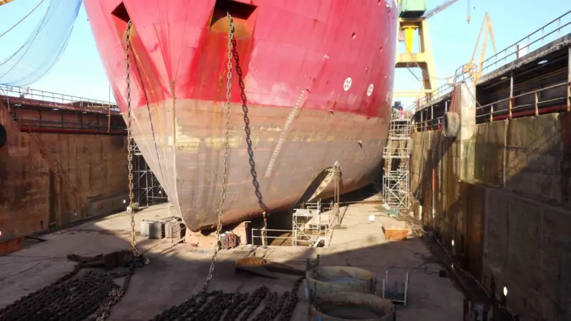 ‘Seven Oceans’ making use of the new facility at Astander