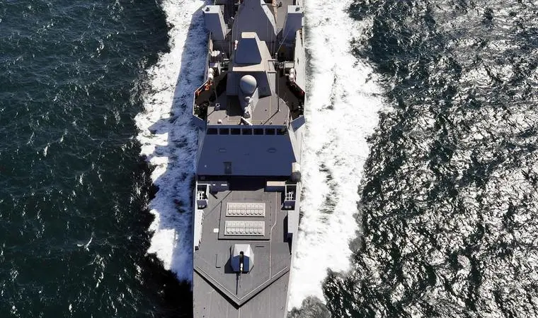The French ‘Aquitaine’ FREMM frigate, with GE LM2500+G4 power (DCNS)