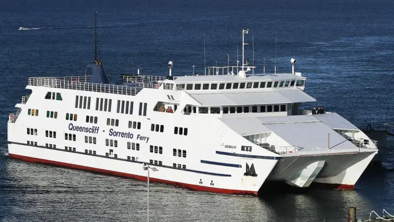 ‘Queenscliff’s’ docking will be improved by the addition of bow thrusters