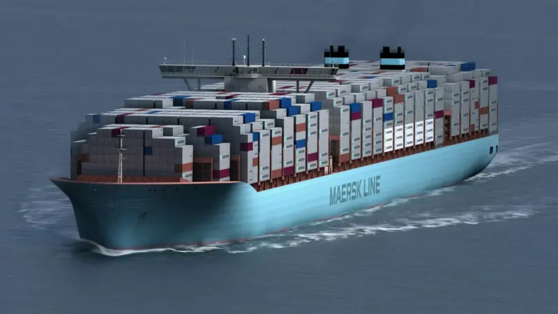 The Triple-E vessels will be the largest container ships ever built