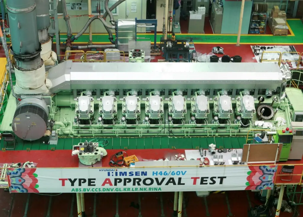Type approval test of HiMSEN H46/60V
