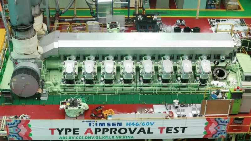 Type approval test of HiMSEN H46/60V