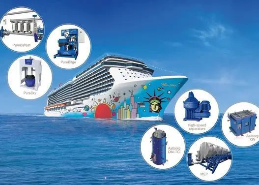 A range of Alfa Laval products have been installed on the 'Norwegian Breakaway'