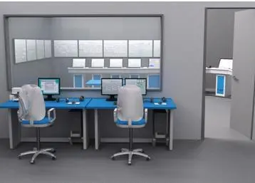 The Transas engine room simulator for RMA