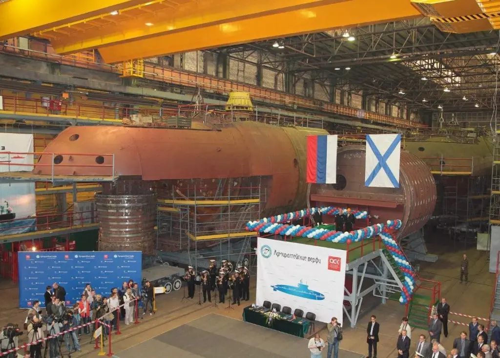 Admiralty Shipyard, one of Russia’s major shipbuilding centres