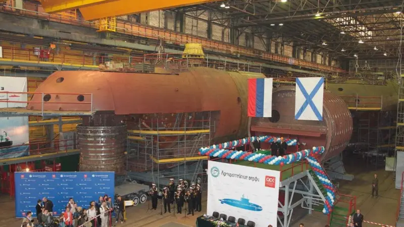 Admiralty Shipyard, one of Russia’s major shipbuilding centres