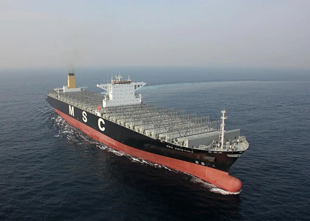 The new HHI boxships will look similar to the 13,000 builds, only bigger