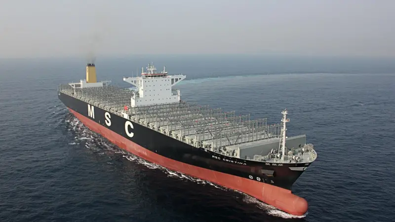 The new HHI boxships will look similar to the 13,000 builds, only bigger