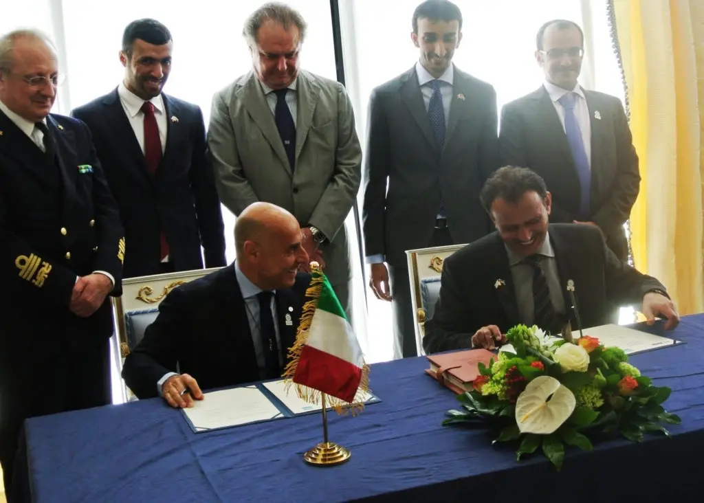 The MoU between RINA and Drydocks World Dubai was signed in Rome