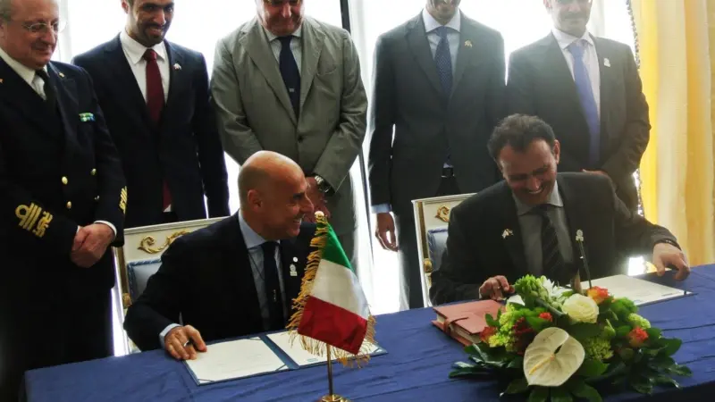 The MoU between RINA and Drydocks World Dubai was signed in Rome