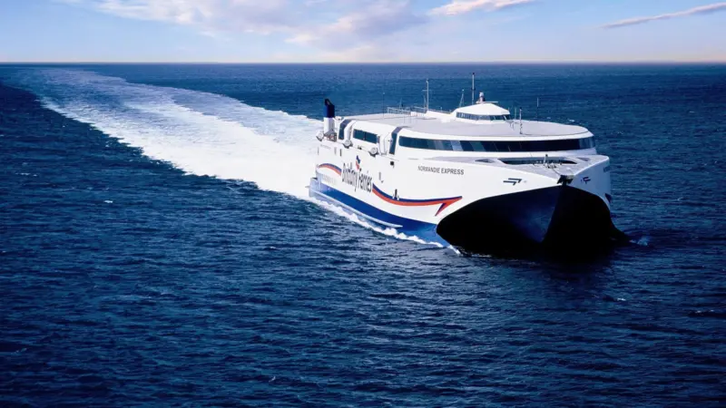 Brittany Ferries ‘Normandie Express’ will be operating on the new service