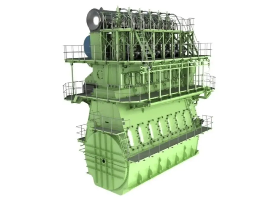 The MAN B&W G60ME-C engine
