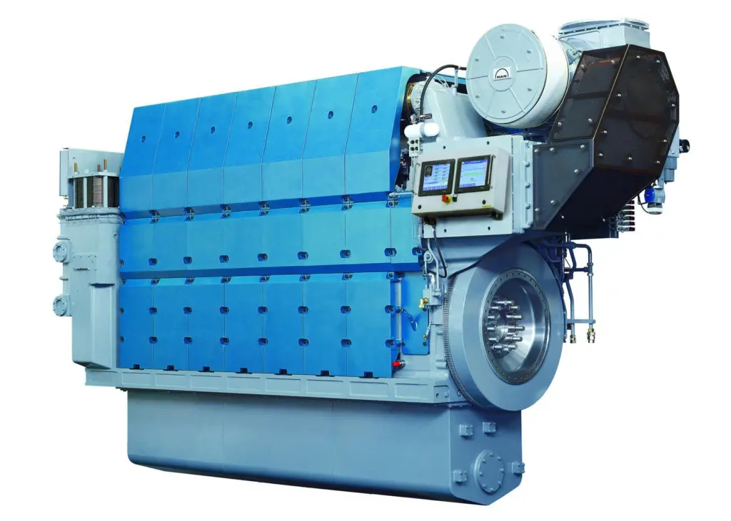 MAN Diesel & Turbo L27/38, picking up offshore references
