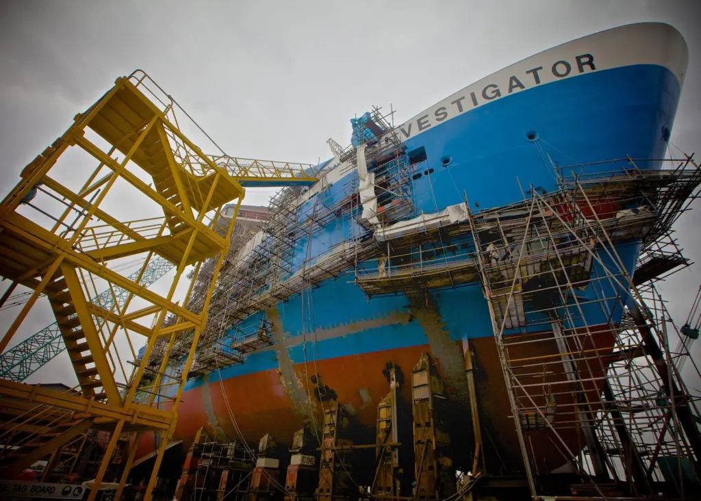 ‘Investigator’ taking shape at Sembawang Shipyard