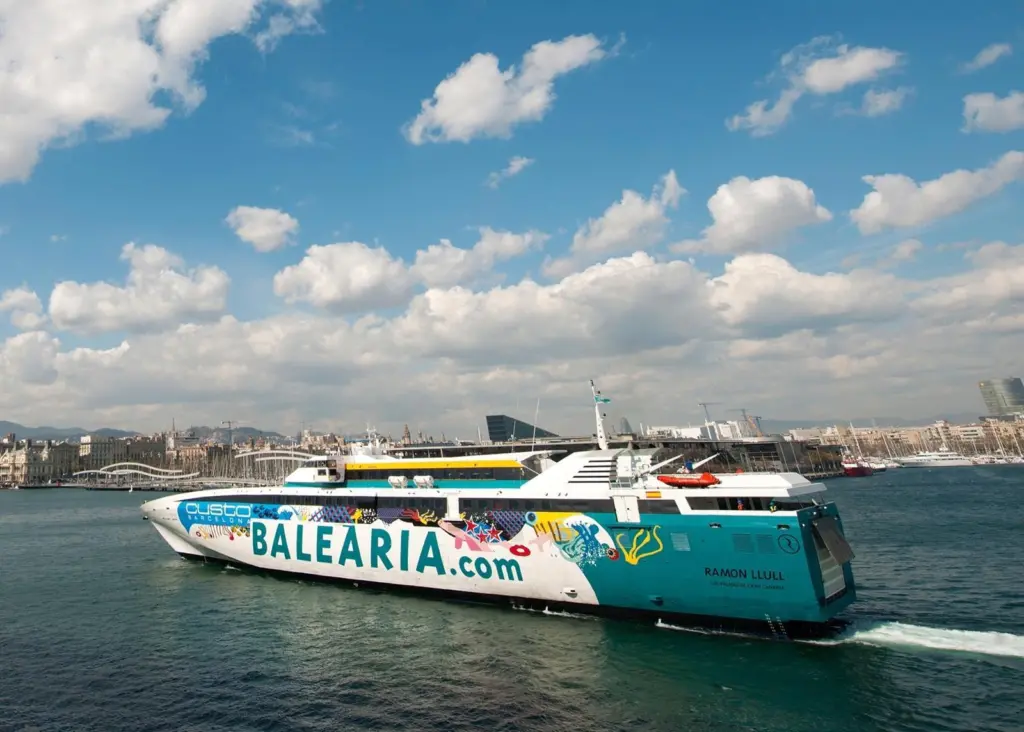 HSC Ramon Llull, HSC Jaume II and HSC Jaume III will become LNG ferries, courtesy of Rolls-Royce