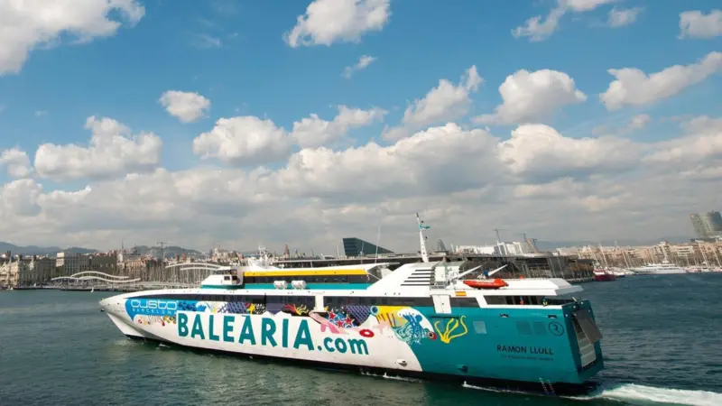 HSC Ramon Llull, HSC Jaume II and HSC Jaume III will become LNG ferries, courtesy of Rolls-Royce