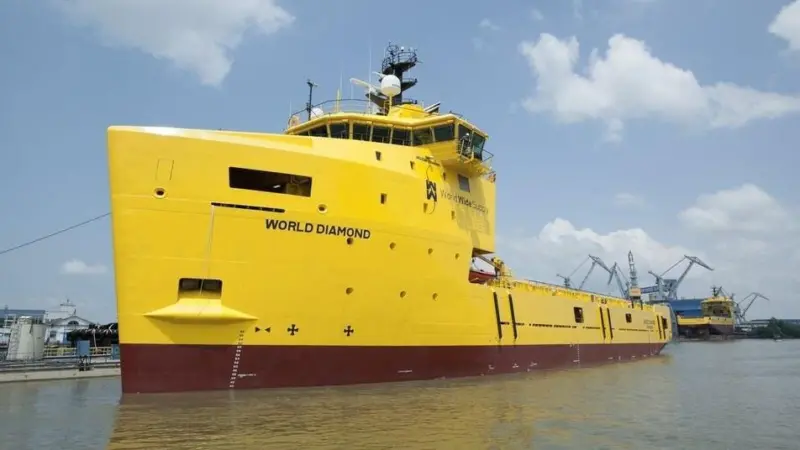 The ‘World Diamond’ is the first in Damen’s pioneering new PSV range