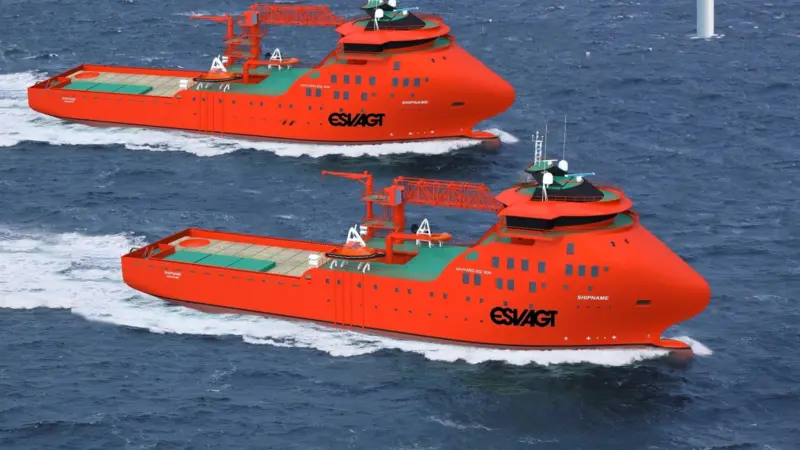 Esvagt will operate two Havyard 832 SOVs for wind farm maintenance