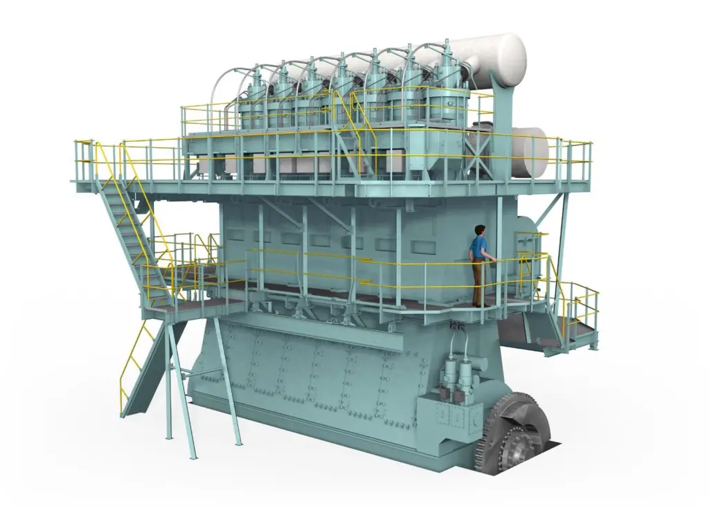 The Wartsila X62 engine has received its first two orders