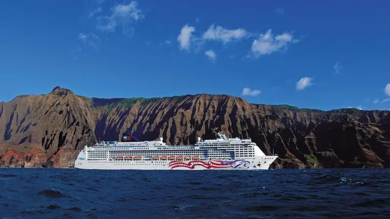 Two NCL newbuilds will be fitted with similar scrubber installations to ‘Pride of America’