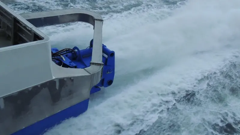 Wärtsilä-Lips waterjets on the ‘Francisco’