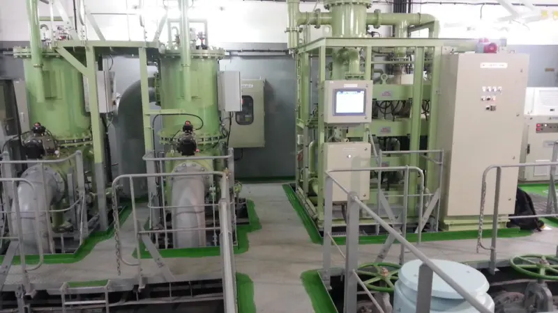 HHI's HiBallast system filters and sterilises ballast water
