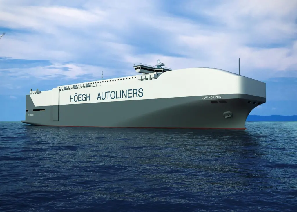 A previous PCTC design by Deltamarin, for Hoegh Autoliners; the company is to provide the design for the latest Wallenius Lines ships