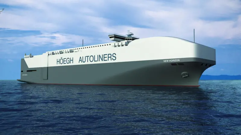 A previous PCTC design by Deltamarin, for Hoegh Autoliners; the company is to provide the design for the latest Wallenius Lines ships