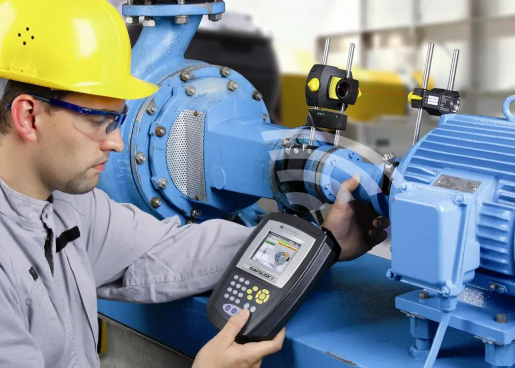Bluetooth connection has made Prüftechnik’s Shaftalign system easier to use