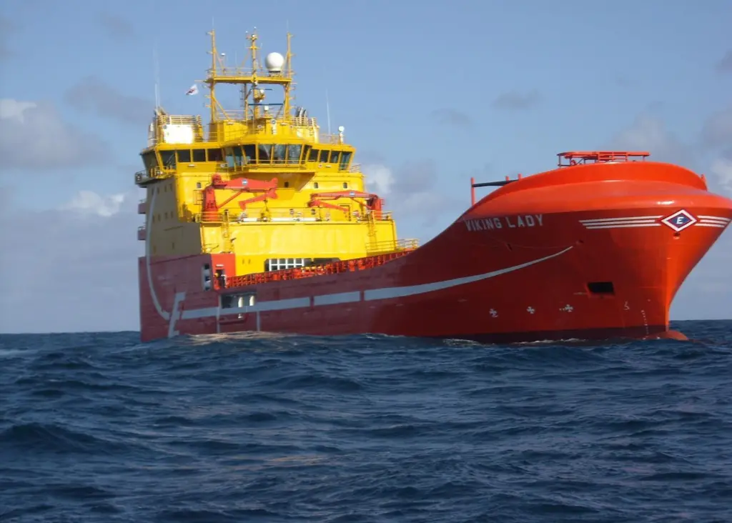 'Viking Lady' now has the option of hybrid battery power in addition to fuel cell and LNG