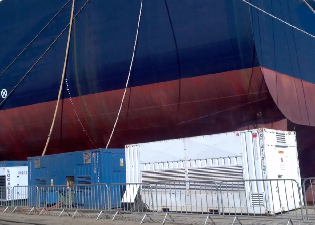 Crestchic loadbanks are used for shipyard tests, and can be installed onboard