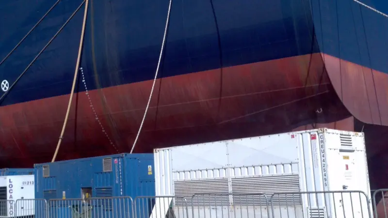 Crestchic loadbanks are used for shipyard tests, and can be installed onboard