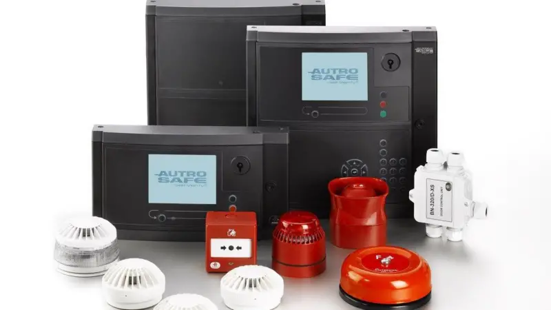 Components of the AutroSafe 4 system, being installed in several upgrade projects including the ‘Carnival Sunshine’ cruise ship