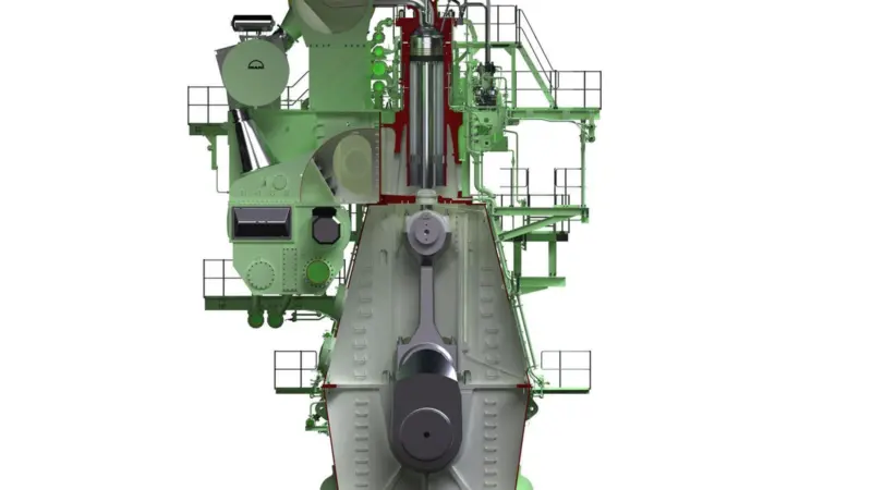 Graphical rendering of the G95ME-C9.2 engine