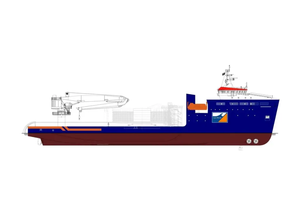 The new MPV has been ordered to increase capacity for working on windfarms