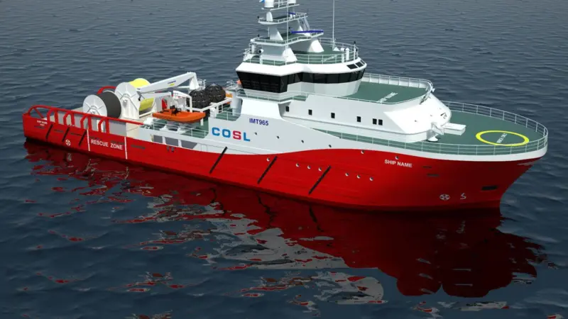 OSD-IMT is to provide design services for two Chinese seismic support ships
