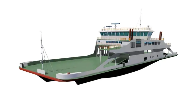 The ro-pax Canadian ferries will operate on LNG
