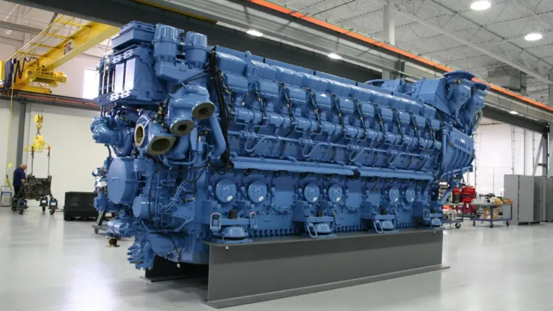 ABS NVR certification has been awarded to MTU after 1,500 hours of testing of the 20V 8000